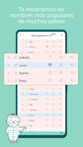 Nombres de Bebés / pila 2025 screenshot