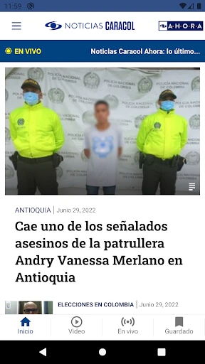 Noticias Caracol screenshot