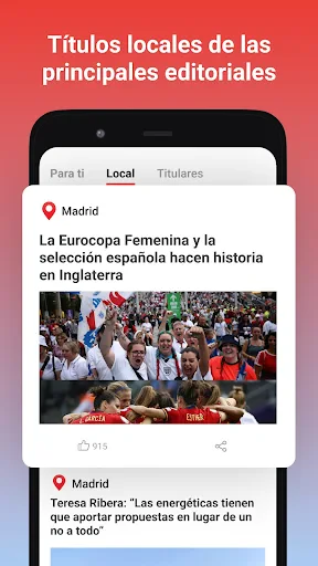 Noticias locales - Últimas screenshot