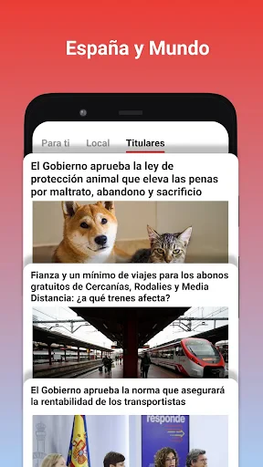 Noticias locales - Últimas screenshot