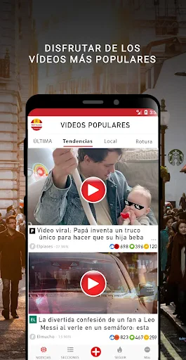 Noticias última hora screenshot