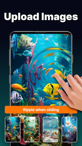 Ondulación y fondo de pantalla screenshot