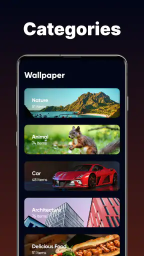 Ondulación y fondo de pantalla screenshot