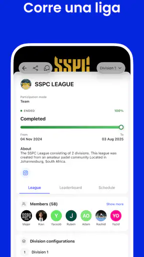 Padel Fast - Tu nivel de pádel screenshot
