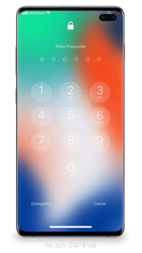 Pantalla de bloqueo iOS 15 screenshot