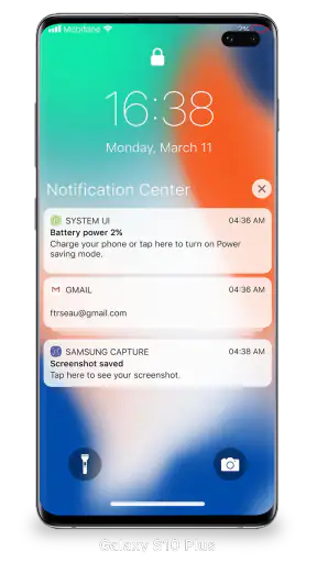Pantalla de bloqueo iOS 15 screenshot
