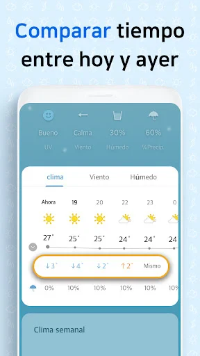 Pantalla del Clima screenshot