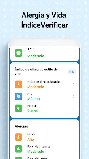 Pantalla del Clima screenshot