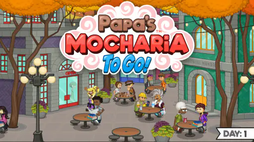 Papa's Mocharia To Go! screenshot