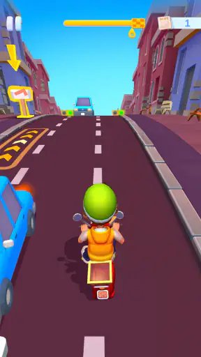 Paper Boy Race・juego de correr screenshot
