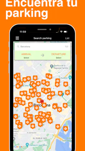 Parkimeter: Reserva parking screenshot