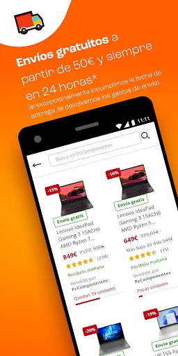 PcComponentes Ofertas Tech screenshot