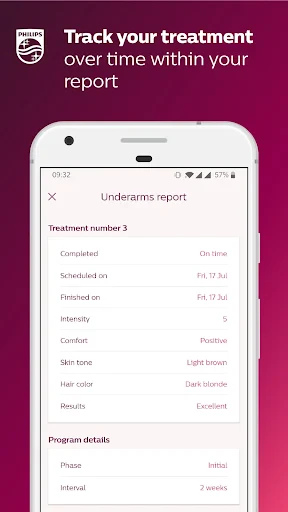 Philips Lumea IPL screenshot