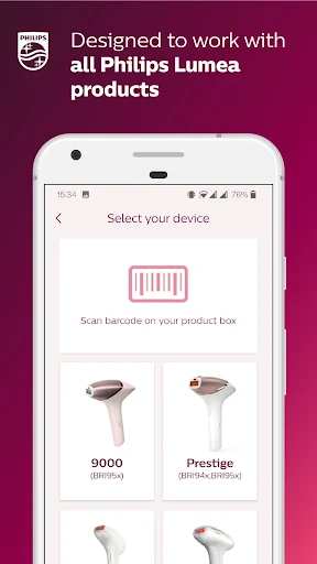 Philips Lumea IPL screenshot