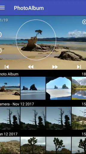 Photo Album Watch Face screenshot