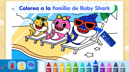 Pinkfong Tiburón Bebé: Juegos screenshot