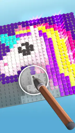Pinta con diamantes: ASMR screenshot