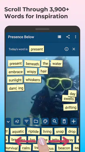 Poetry Magnets: Poems & Lyrics screenshot