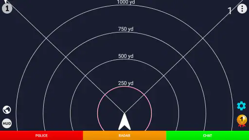 Policial RadarDetector Radares screenshot
