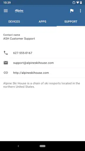 Portal empresa Intune screenshot