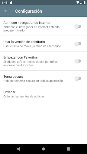Prensa de España screenshot