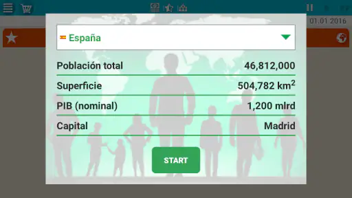 Presidente Simulador screenshot
