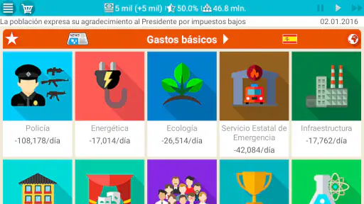 Presidente Simulador screenshot