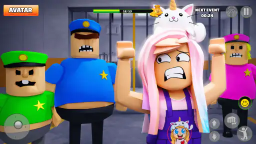 Prison Runner: Obby Game 3d screenshot