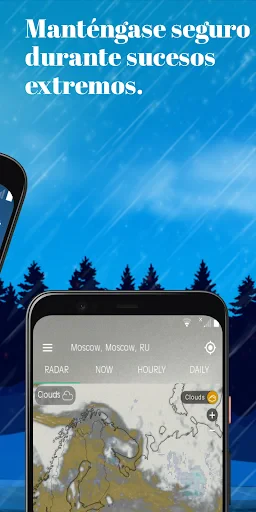 Radar climático: Forecast&Maps screenshot