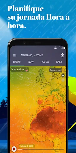 Radar climático: Forecast&Maps screenshot