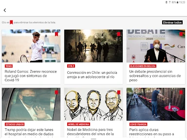 Radio France Internationale screenshot