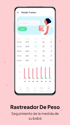 Rastreador de Embarazo screenshot