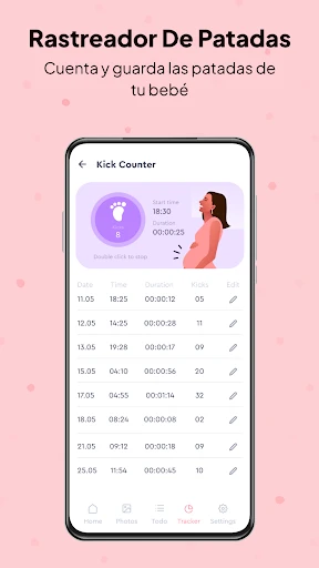 Rastreador de Embarazo screenshot