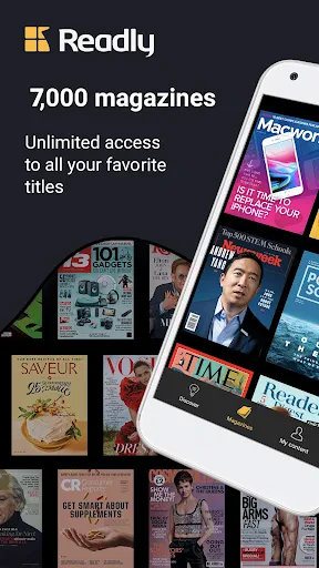 Readly Magazines & Newspapers screenshot