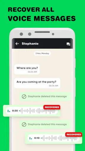 Recuperado Mensajes Borrados screenshot