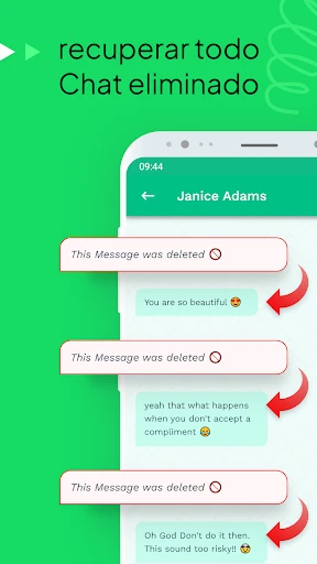 Recuperar Eliminado Mensajes screenshot