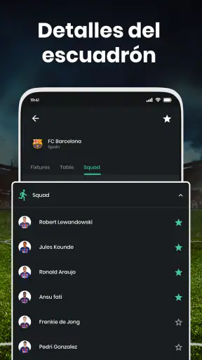 Resultados de fútbol en vivo screenshot