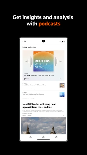 Reuters News screenshot