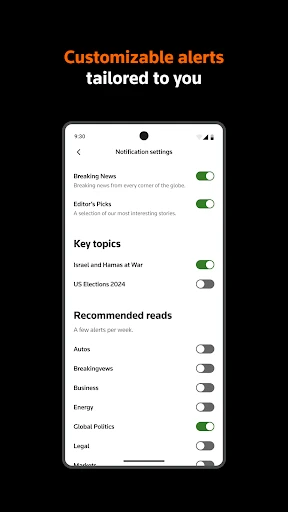 Reuters News screenshot