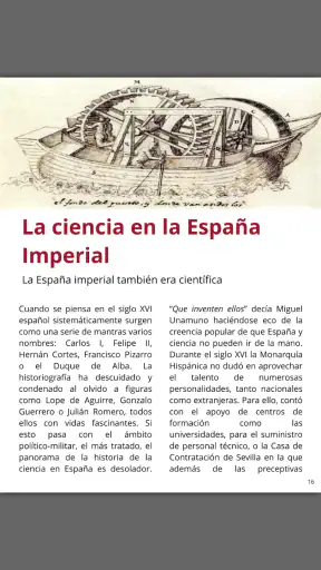 Revista de Historia screenshot