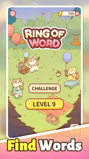 Ring of Words 2: Cats Party screenshot