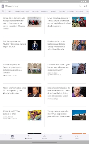 RTVE Noticias screenshot