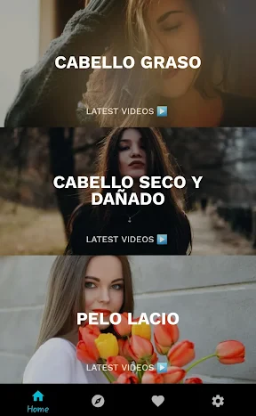 Rutina de cuidado del cabello screenshot