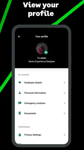 Sage HR screenshot