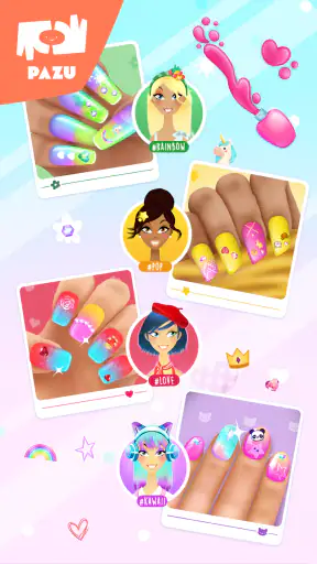 Salón de uñas para niñas screenshot
