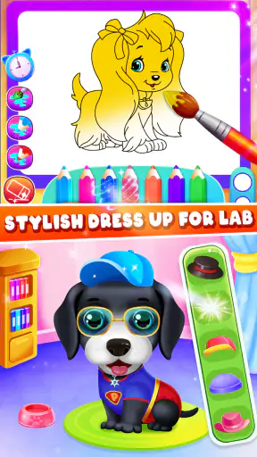 Salón mascotas para cachorros screenshot