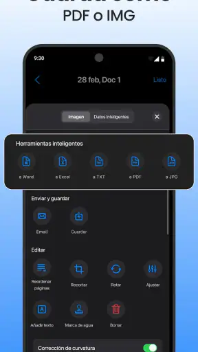 Scanner App: PDF y documentos screenshot