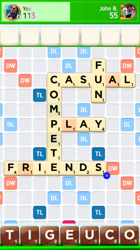 Scrabble® GO Juego de Palabras screenshot
