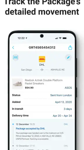 Seguimiento de Envíos Correos screenshot