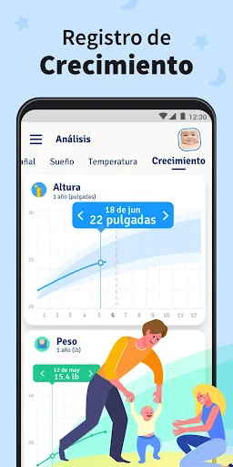 Seguimiento del Bebé:Lactancia screenshot
